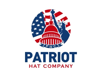 Patriot Hat Company logo design by cikiyunn