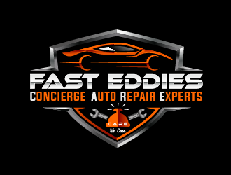 Fast Eddies Concierge Auto Repair Experts logo design by SOLARFLARE