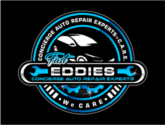 Fast Eddies Concierge Auto Repair Experts logo design by onamel