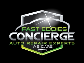 Fast Eddies Concierge Auto Repair Experts logo design by munna