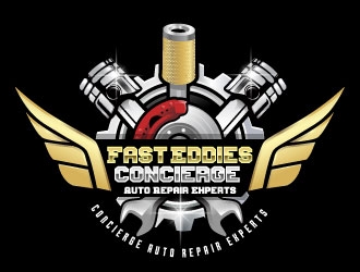 Fast Eddies Concierge Auto Repair Experts logo design by Suvendu