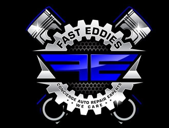 Fast Eddies Concierge Auto Repair Experts logo design by logoguy