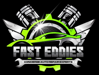 Fast Eddies Concierge Auto Repair Experts logo design by Suvendu