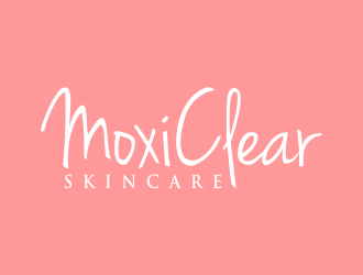 MoxiClear Skincare logo design by creator_studios