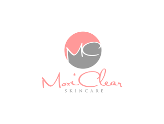 MoxiClear Skincare logo design by creator_studios