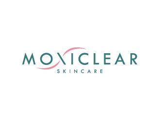 MoxiClear Skincare logo design by biaggong