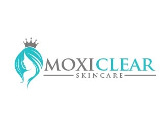 MoxiClear Skincare logo design by shravya