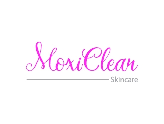 MoxiClear Skincare logo design by Mirza