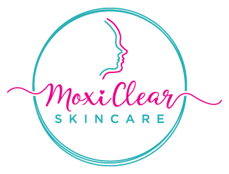 MoxiClear Skincare logo design by MonkDesign