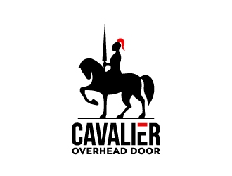 Cavalier Overhead Door logo design by cybil