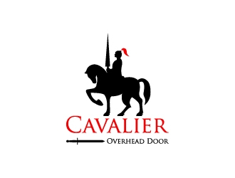 Cavalier Overhead Door logo design by Mirza