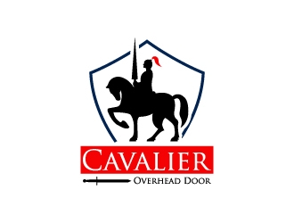 Cavalier Overhead Door logo design by Mirza