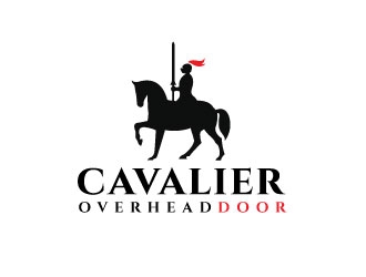 Cavalier Overhead Door logo design by invento