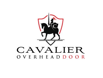 Cavalier Overhead Door logo design by invento