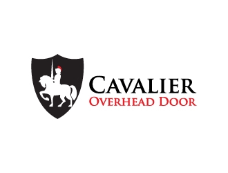Cavalier Overhead Door logo design by Hansiiip