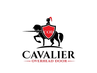 Cavalier Overhead Door logo design by tec343
