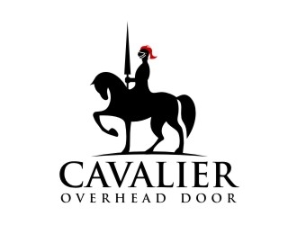 Cavalier Overhead Door logo design by dibyo
