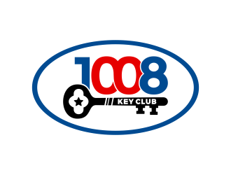 1008 Key Club (The Key Club) logo design by graphicstar