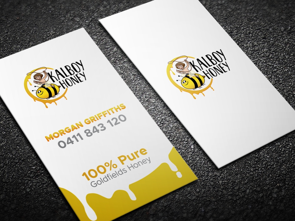 Kalboy Honey logo design by Kindo