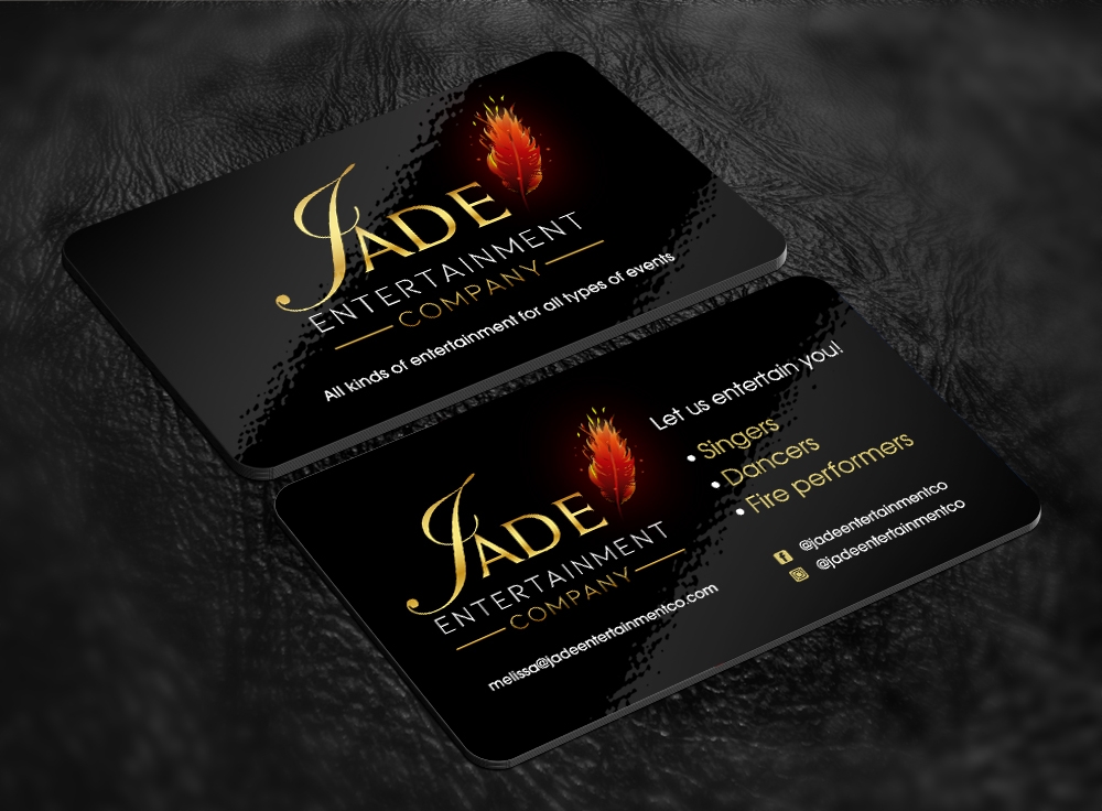 Jade Entertainment Company  logo design by abss