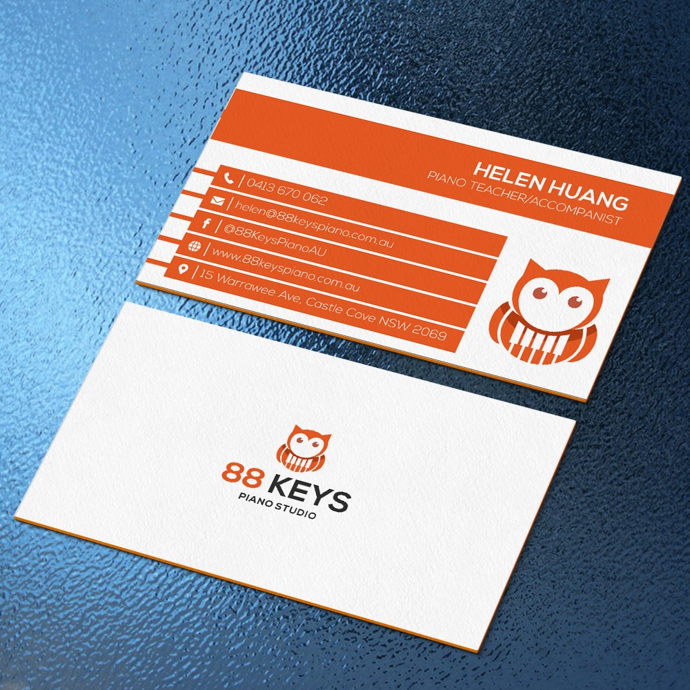 88 Keys Piano Studio logo design by fritsB