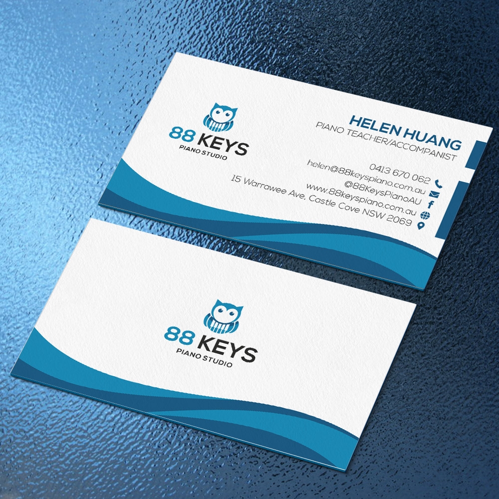 88 Keys Piano Studio logo design by fritsB