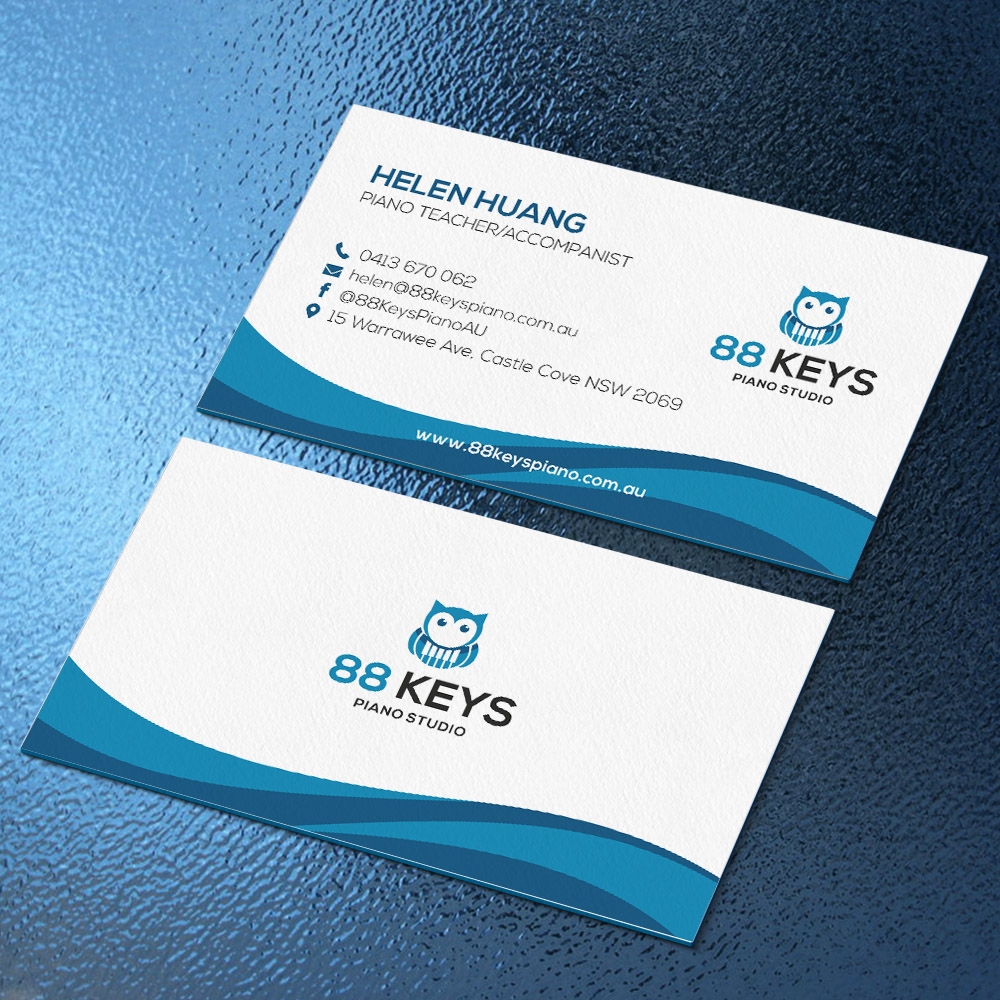 88 Keys Piano Studio logo design by fritsB