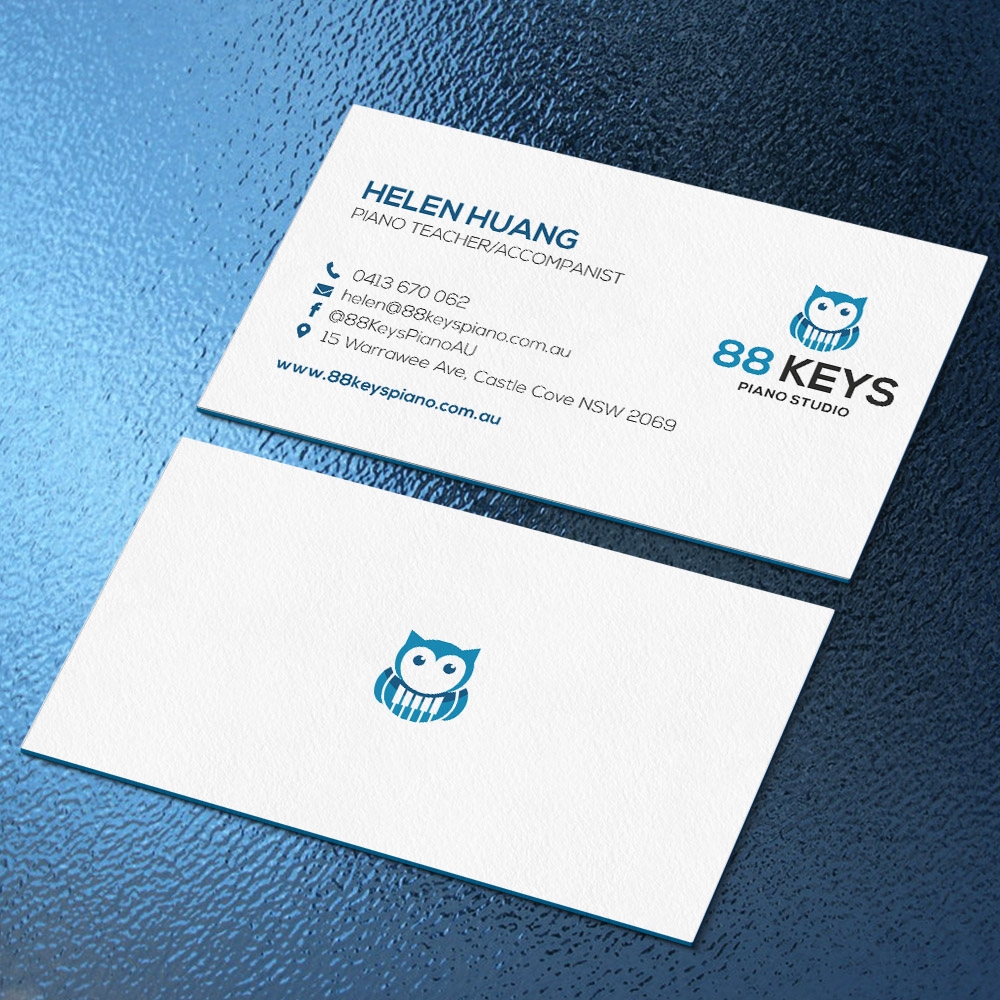 88 Keys Piano Studio logo design by fritsB