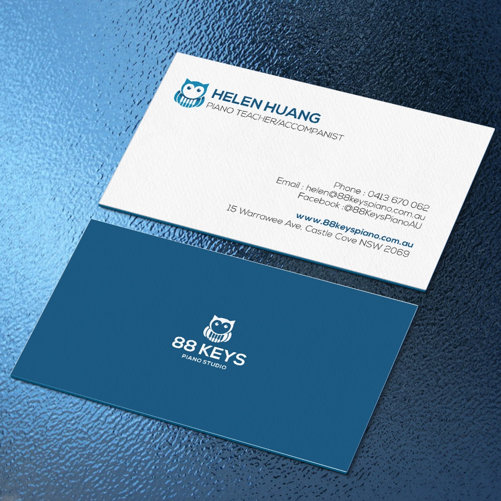 88 Keys Piano Studio logo design by fritsB