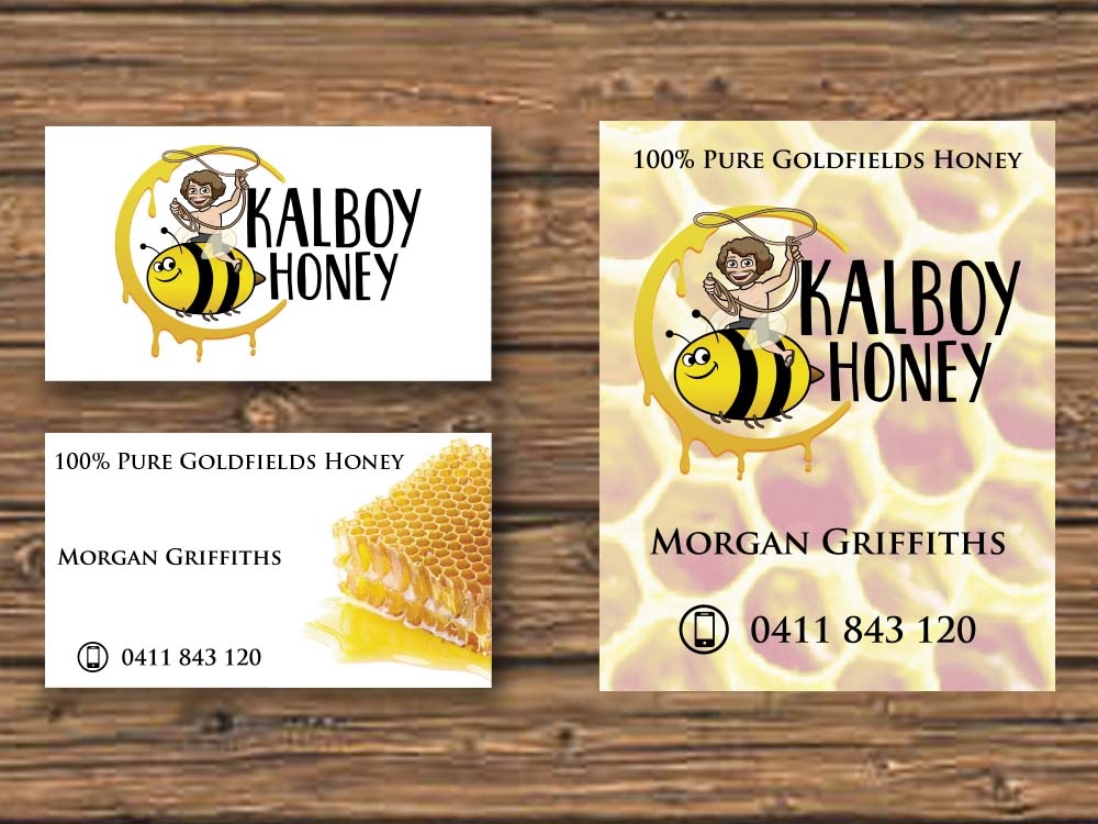 Kalboy Honey logo design by bulatITA