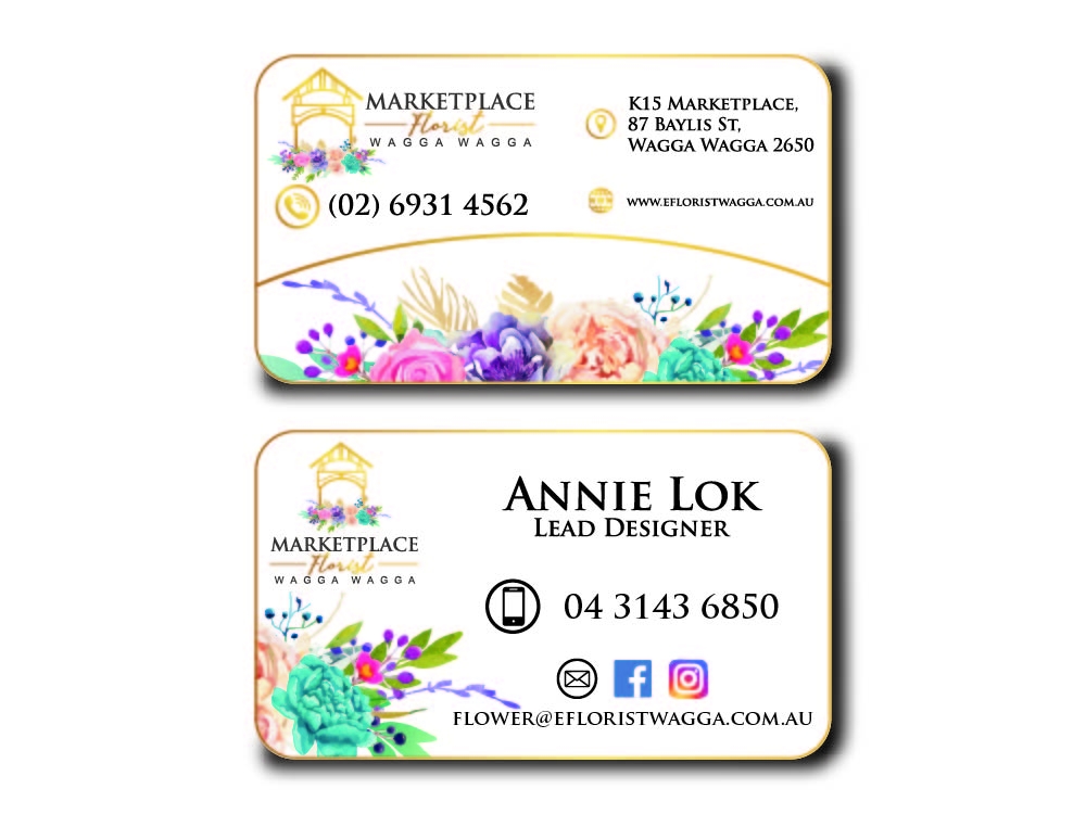 Marketplace Florist, Wagga Wagga Digital Design 48hourslogo