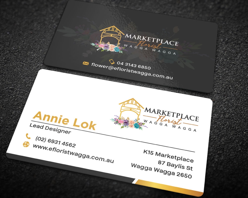 Marketplace Florist, Wagga Wagga Digital Design 48hourslogo