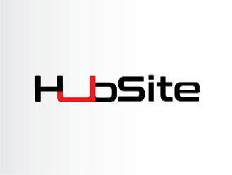 Hub Site logo design by paredesign