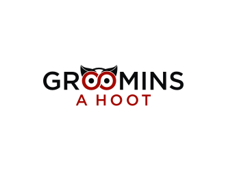 Groomins A Hoot LLC logo design by mbamboex