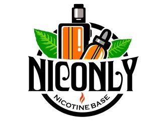 Niconly logo design by amar_mboiss