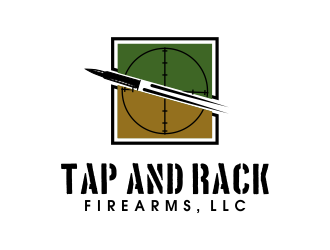 Tap and Rack Firearms, LLC logo design by JessicaLopes