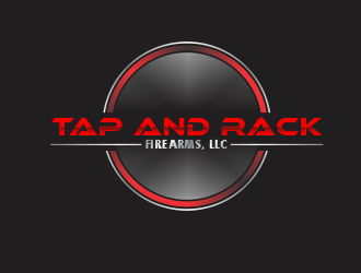 Tap and Rack Firearms, LLC logo design by giphone