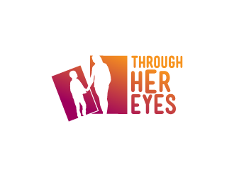 Through Her Eyes logo design by fastsev