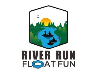 River Run Float Fun logo design by mrdesign