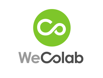 WeColab logo design by BeDesign
