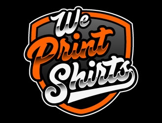 We Print Shirts logo design by daywalker