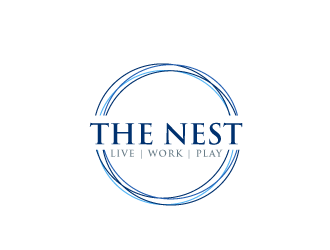 The Nest | Live Work Play logo design by tec343