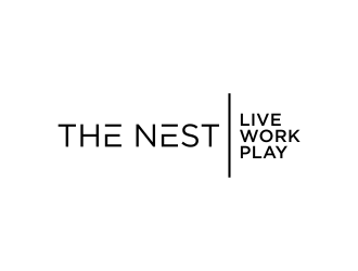The Nest | Live Work Play logo design by akhi