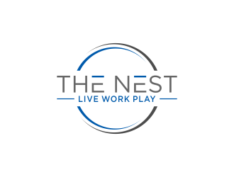 The Nest | Live Work Play logo design by akhi