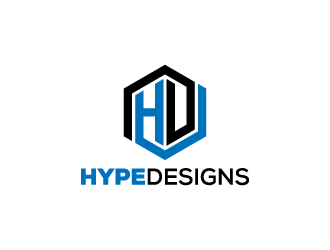 HYPE DESIGNS logo design by pencilhand