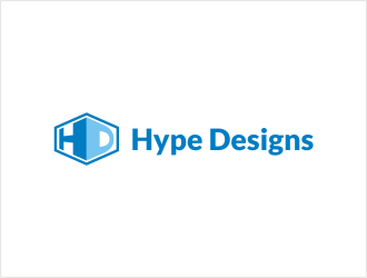 HYPE DESIGNS logo design by bunda_shaquilla