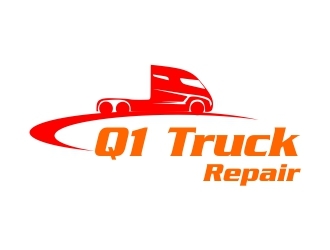 Q1 Truck Repair logo design by mckris