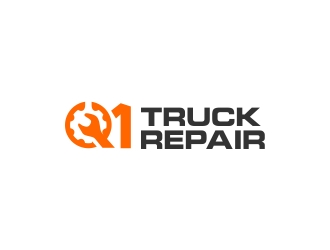 Q1 Truck Repair logo design by CreativeKiller