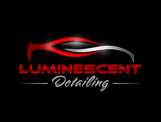 Luminescent  Detailing logo design by pencilhand