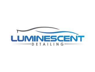 Luminescent  Detailing logo design by giphone